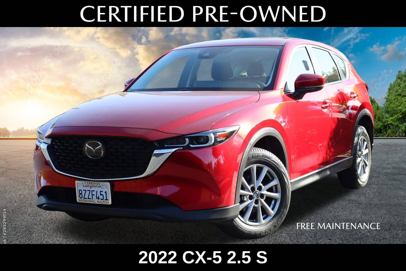 2022 Mazda CX-5 2.5 S — SUV — 26,738 mi — Cerritos, CA