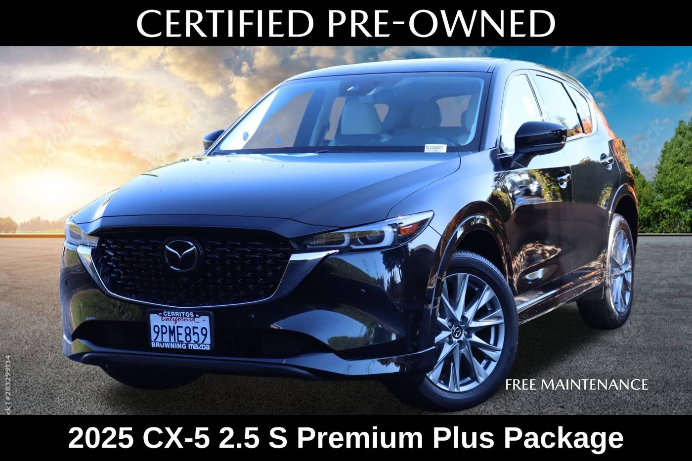 2025 Mazda CX-5 2.5 S Premium Plus — SUV — 4,783 mi — Cerritos, CA