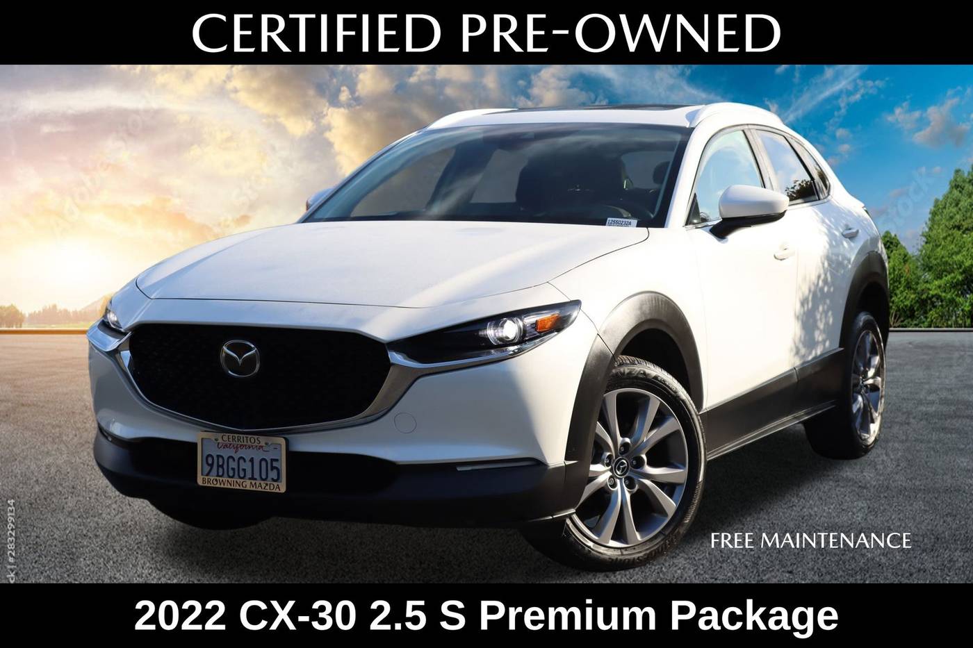 2022 Mazda CX-30 Premium — SUV — 18,555 mi — Cerritos, CA