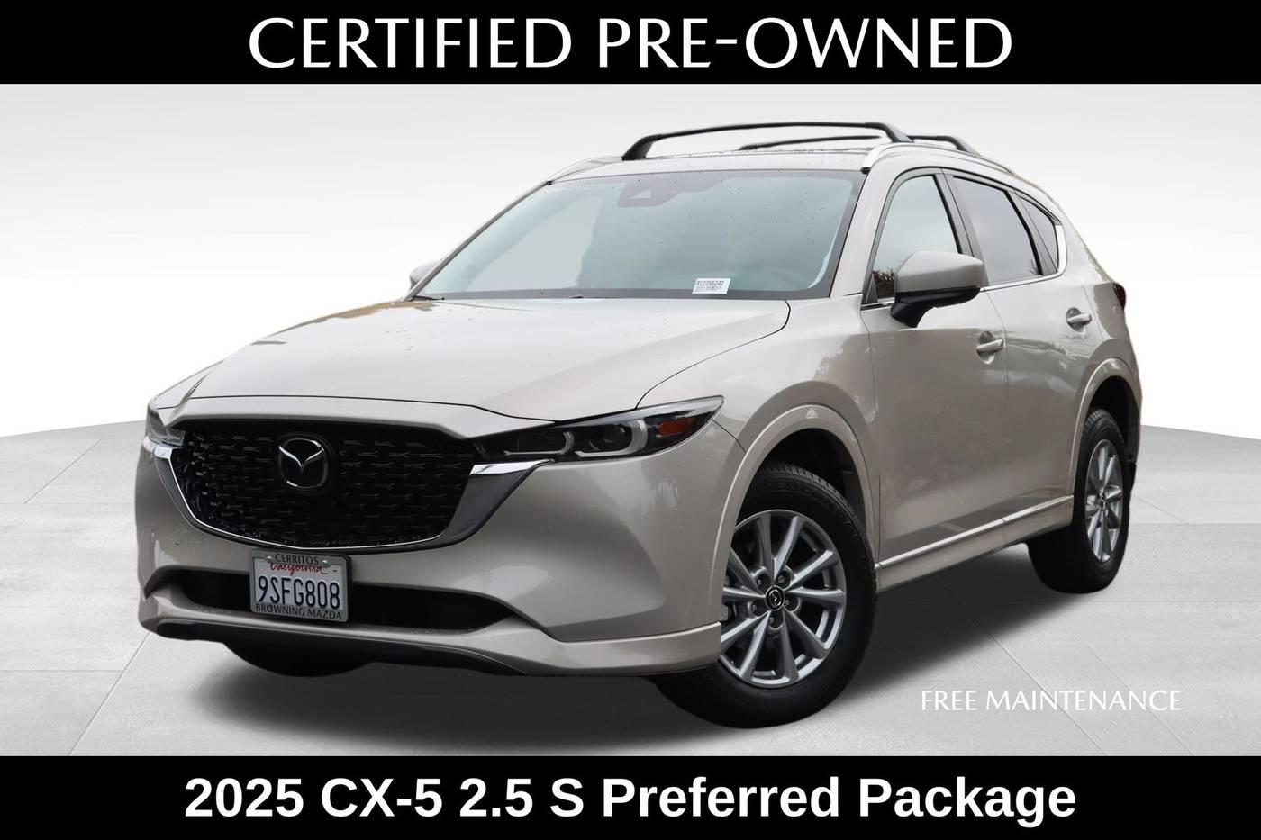 2025 Mazda CX-5 2.5 S Preferred — SUV — 4,968 mi — Cerritos, CA