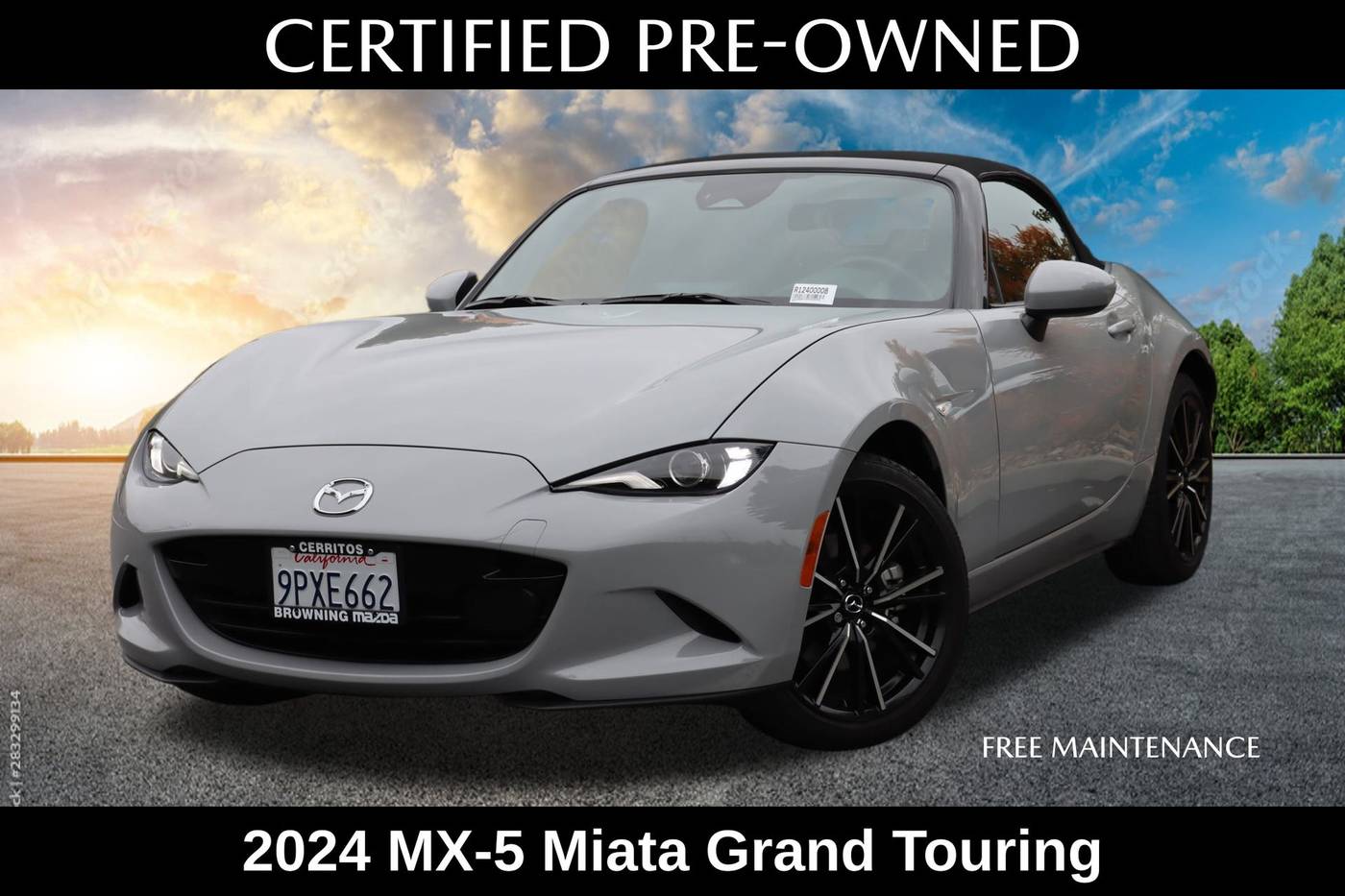 2024 Mazda MX-5 Miata Grand Touring — Convertible — 1,667 mi — Cerritos, CA