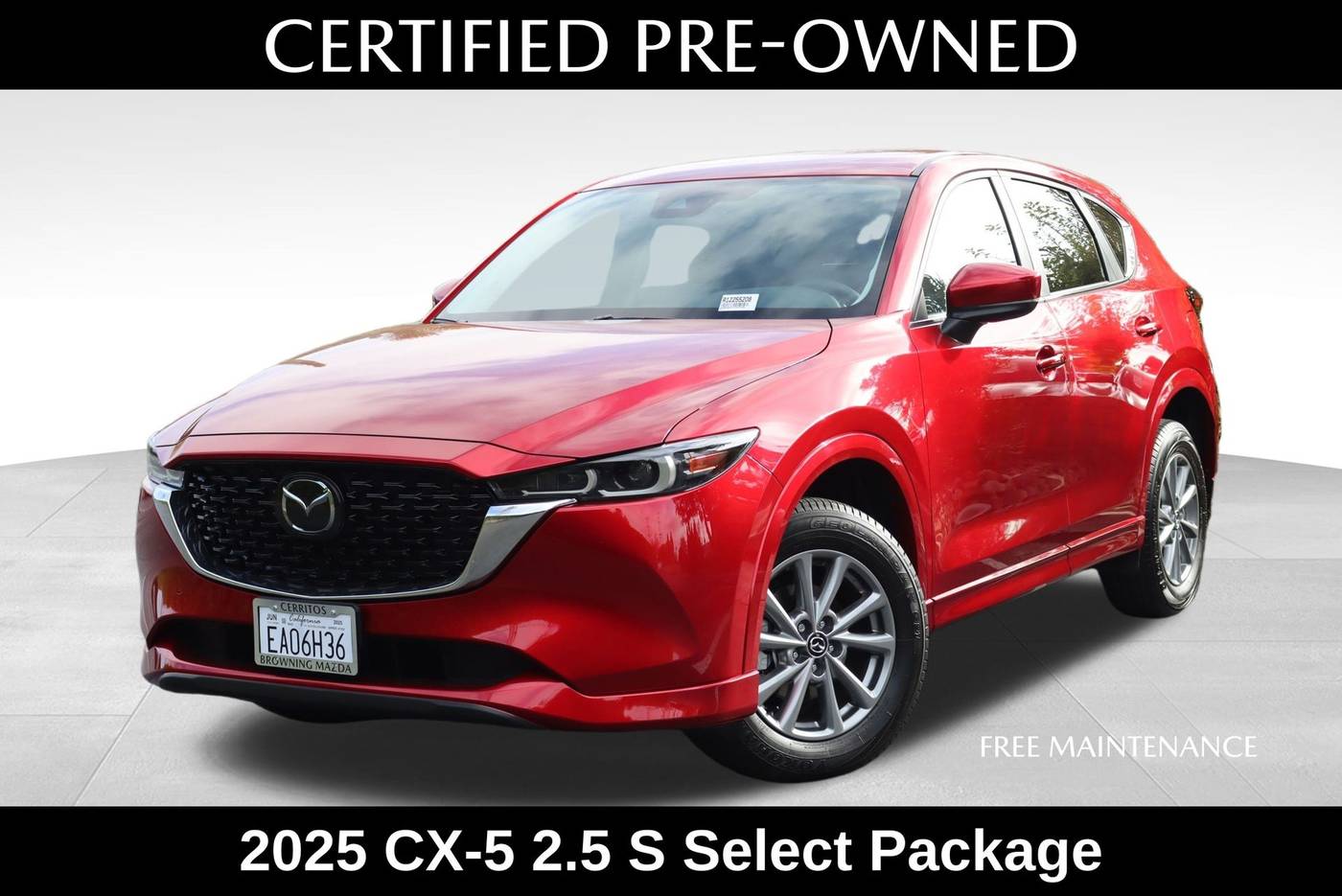 2025 Mazda CX-5 2.5 S Select — SUV — 4,729 mi — Cerritos, CA