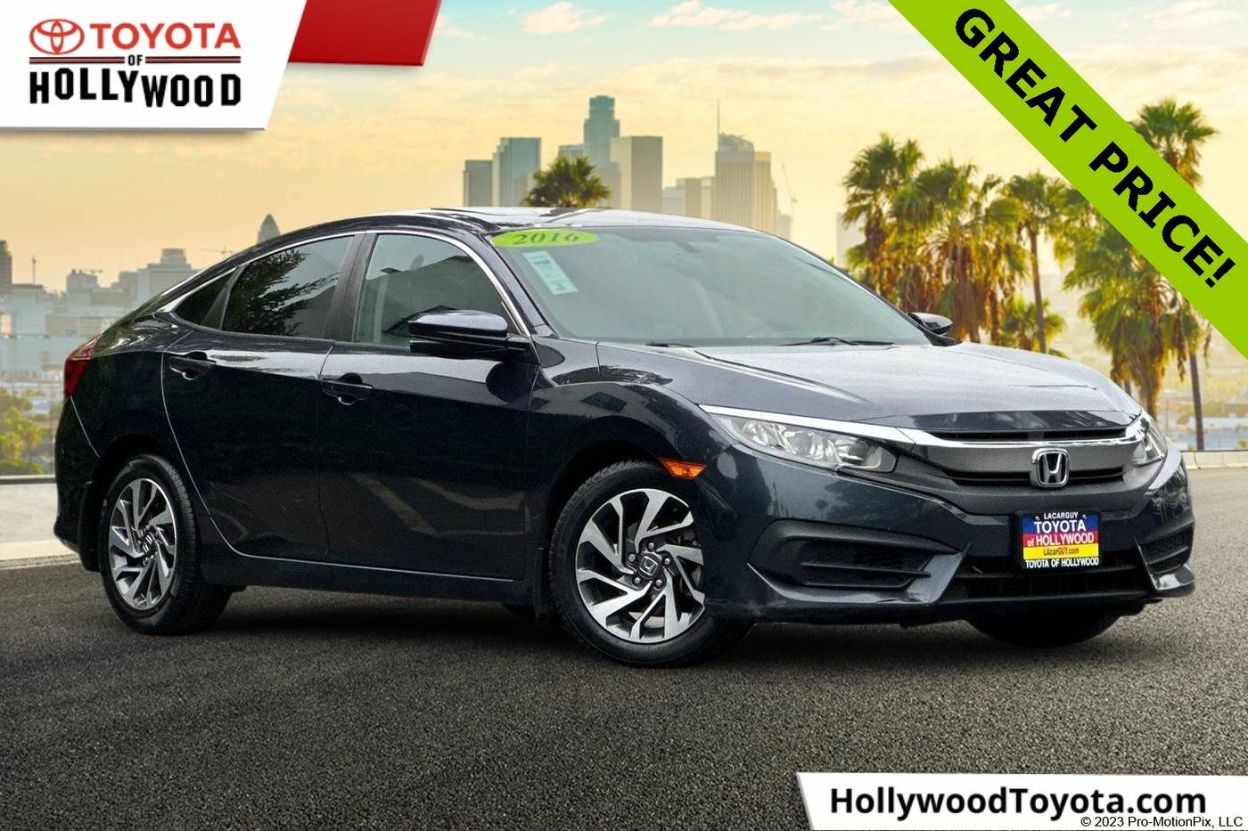 2016 Honda Civic EX — Sedan — 103,693 mi — Los Angeles, CA