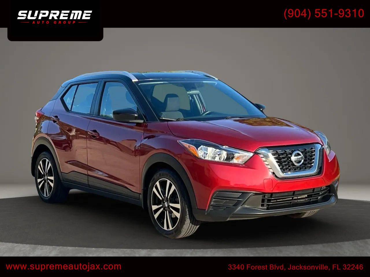 2018 Nissan Kicks SV — SUV — 69,394 mi — Jacksonville, FL