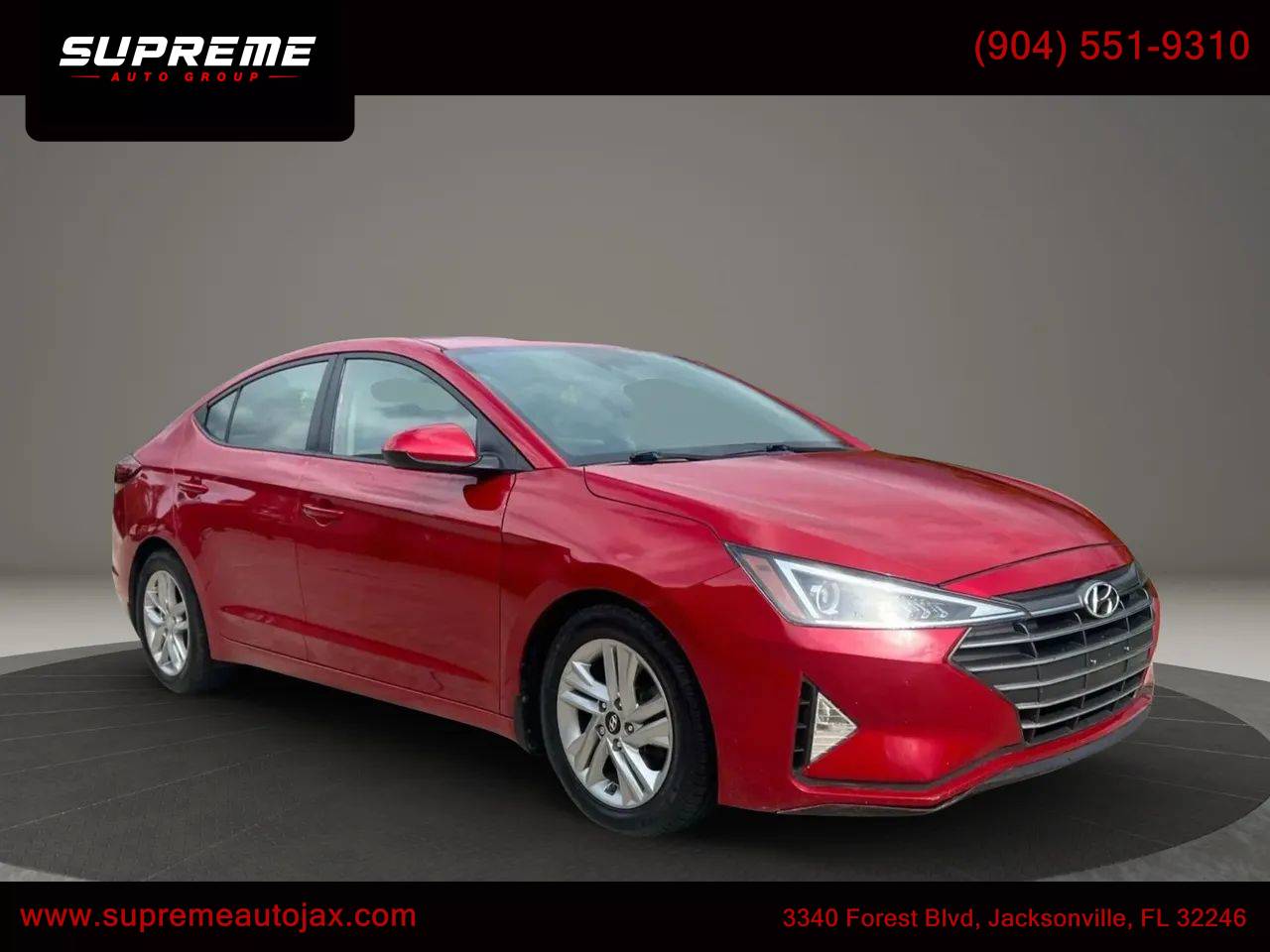 2020 Hyundai Elantra Value Edition — Sedan — 54,790 mi — Jacksonville, FL