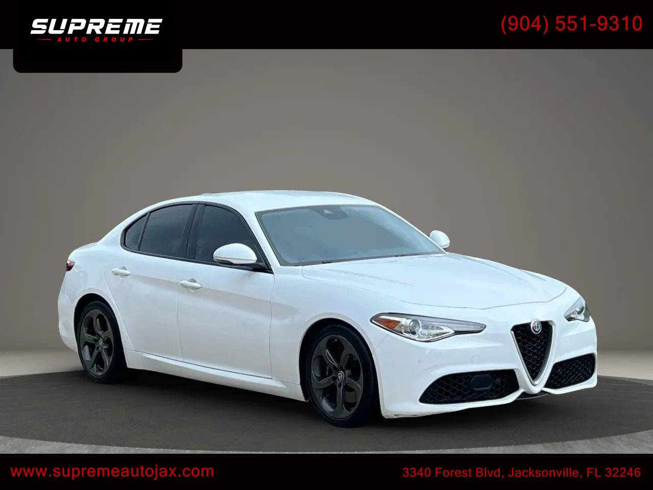 2017 Alfa Romeo Giulia Ti — Sedan — 55,636 mi — Jacksonville, FL