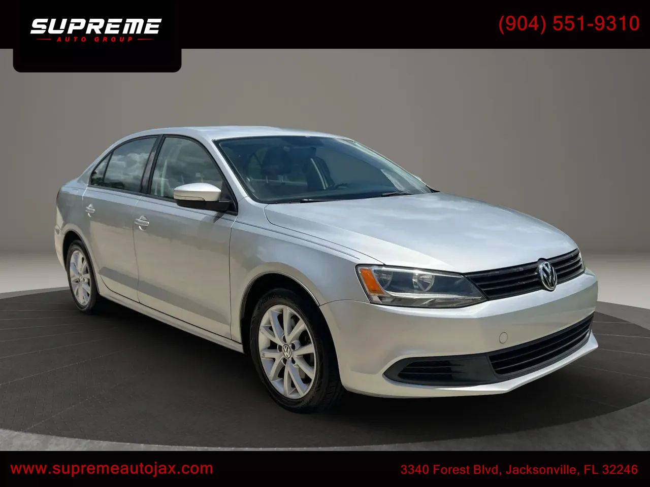 2011 Volkswagen Jetta SE — Sedan — 70,376 mi — Jacksonville, FL