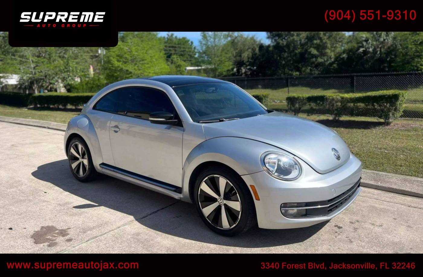 2012 Volkswagen Beetle Turbo — Hatchback — 88,651 mi — Jacksonville, FL