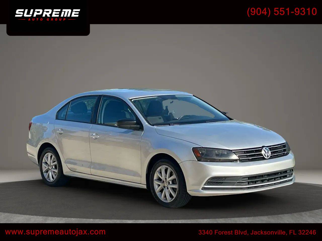 2015 Volkswagen Jetta 1.8T SE — Sedan — 79,708 mi — Jacksonville, FL
