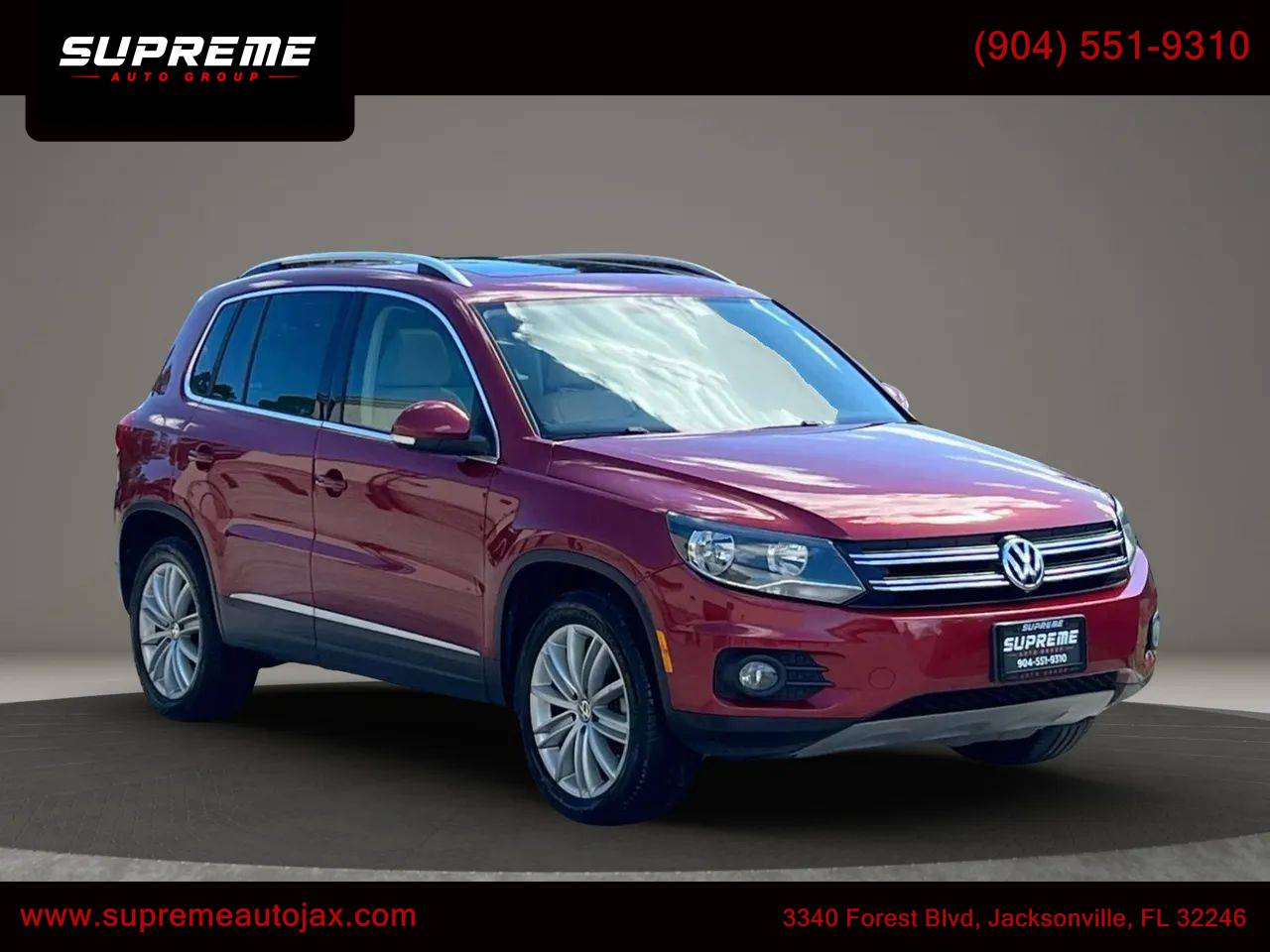 2015 Volkswagen Tiguan SE — SUV — 93,270 mi — Jacksonville, FL