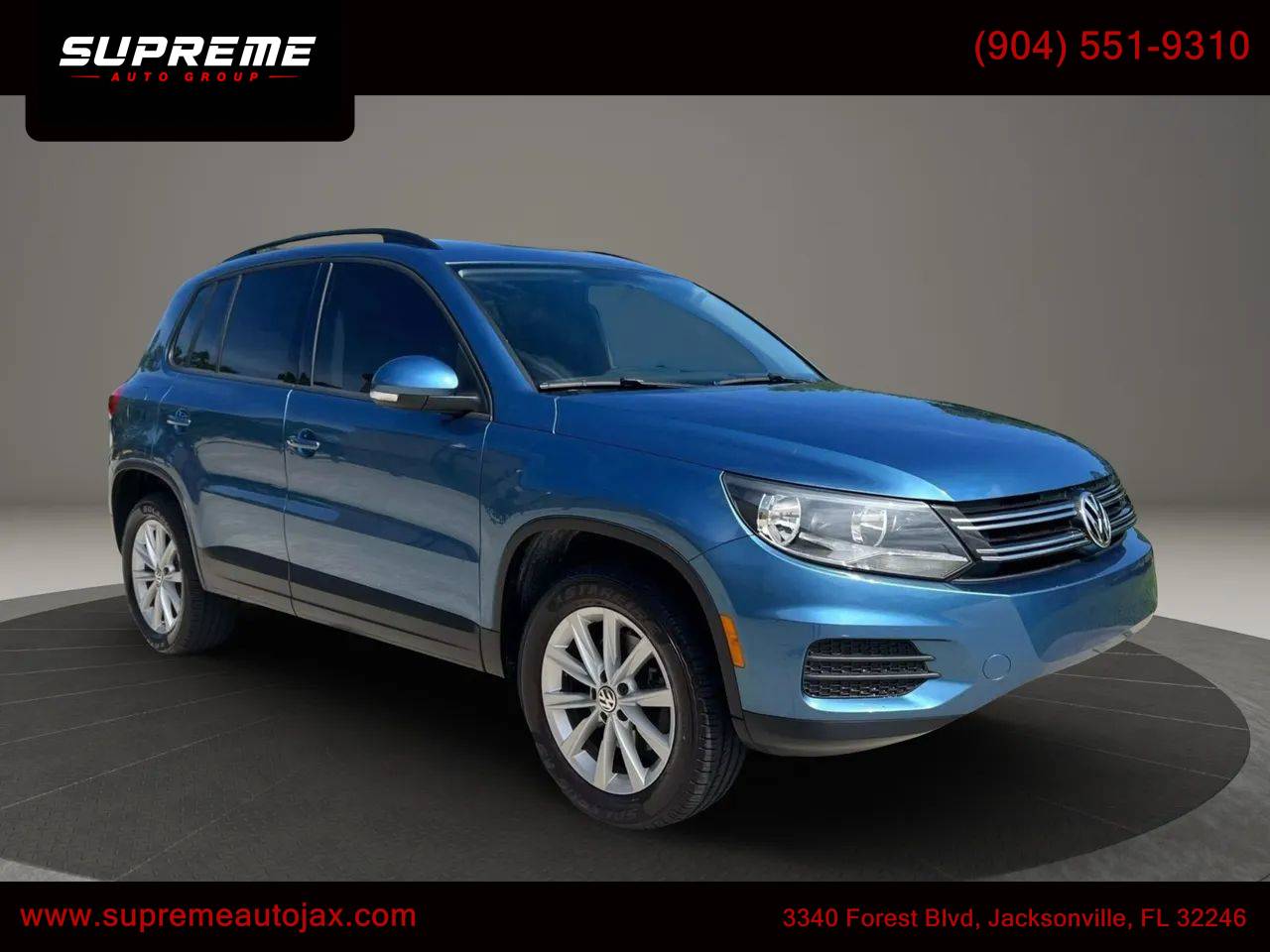 2017 Volkswagen Tiguan S — SUV — 64,846 mi — Jacksonville, FL