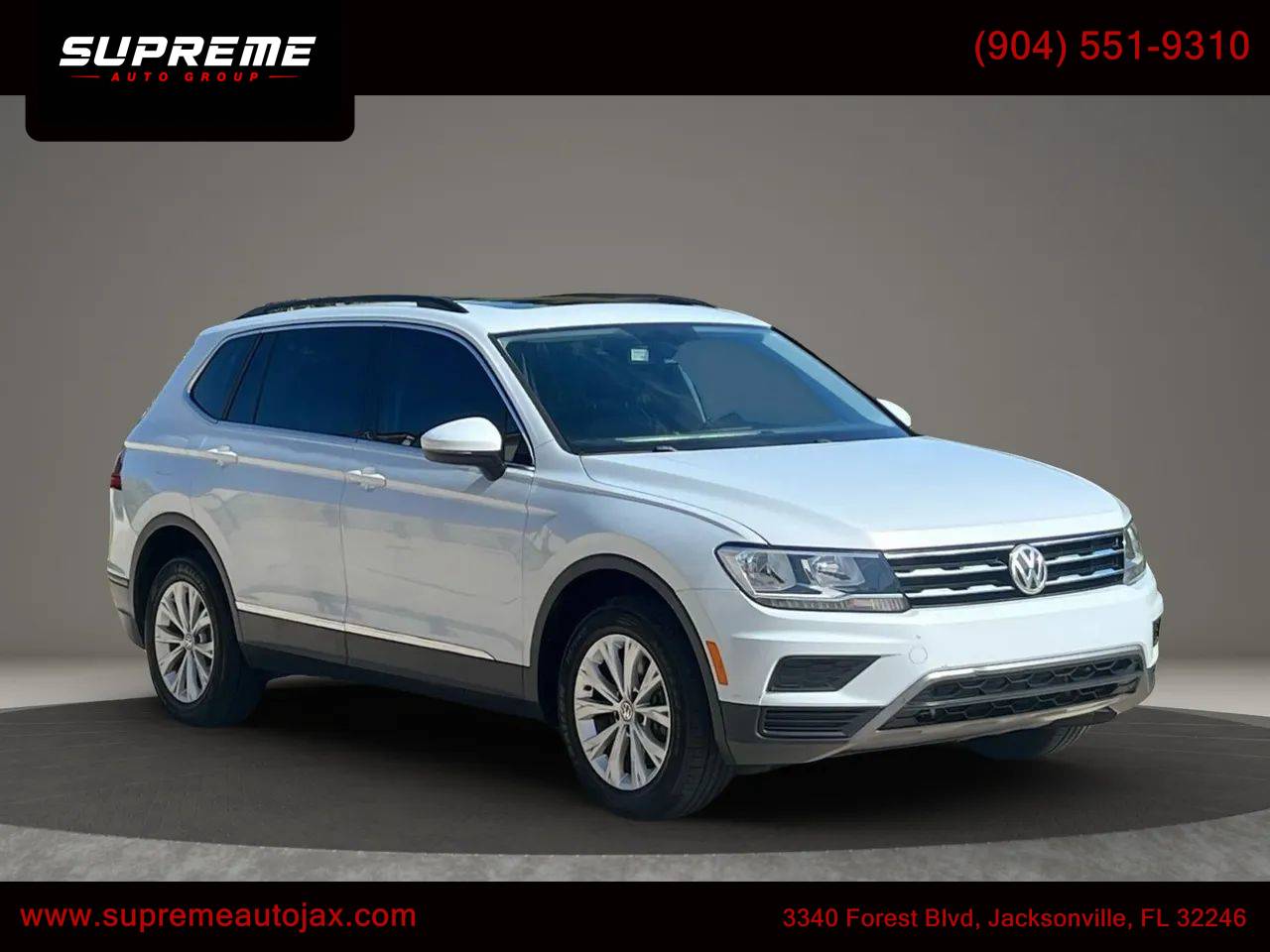 2018 Volkswagen Tiguan SE — SUV — 59,638 mi — Jacksonville, FL