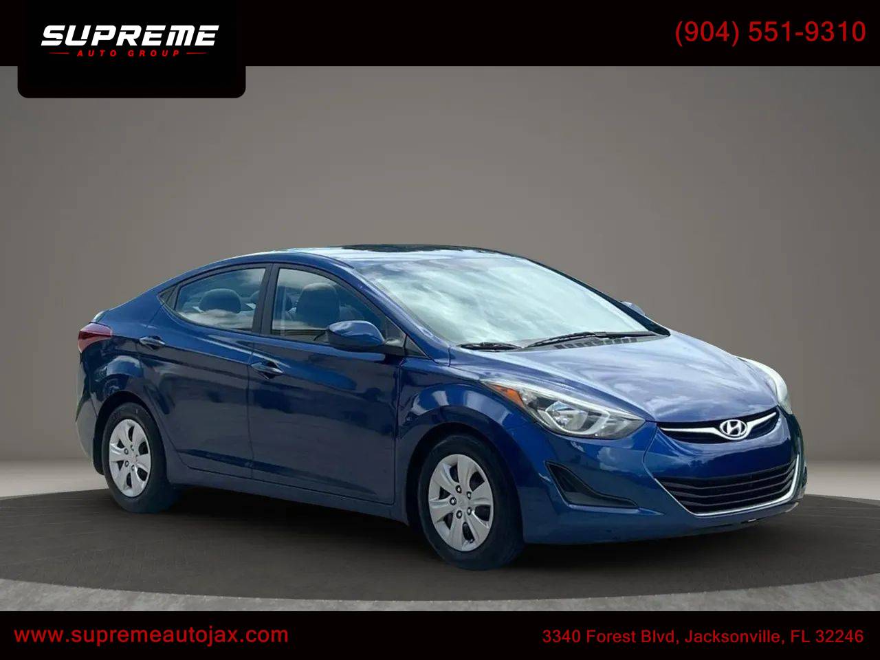 2016 Hyundai Elantra SE — Sedan — 62,026 mi — Jacksonville, FL