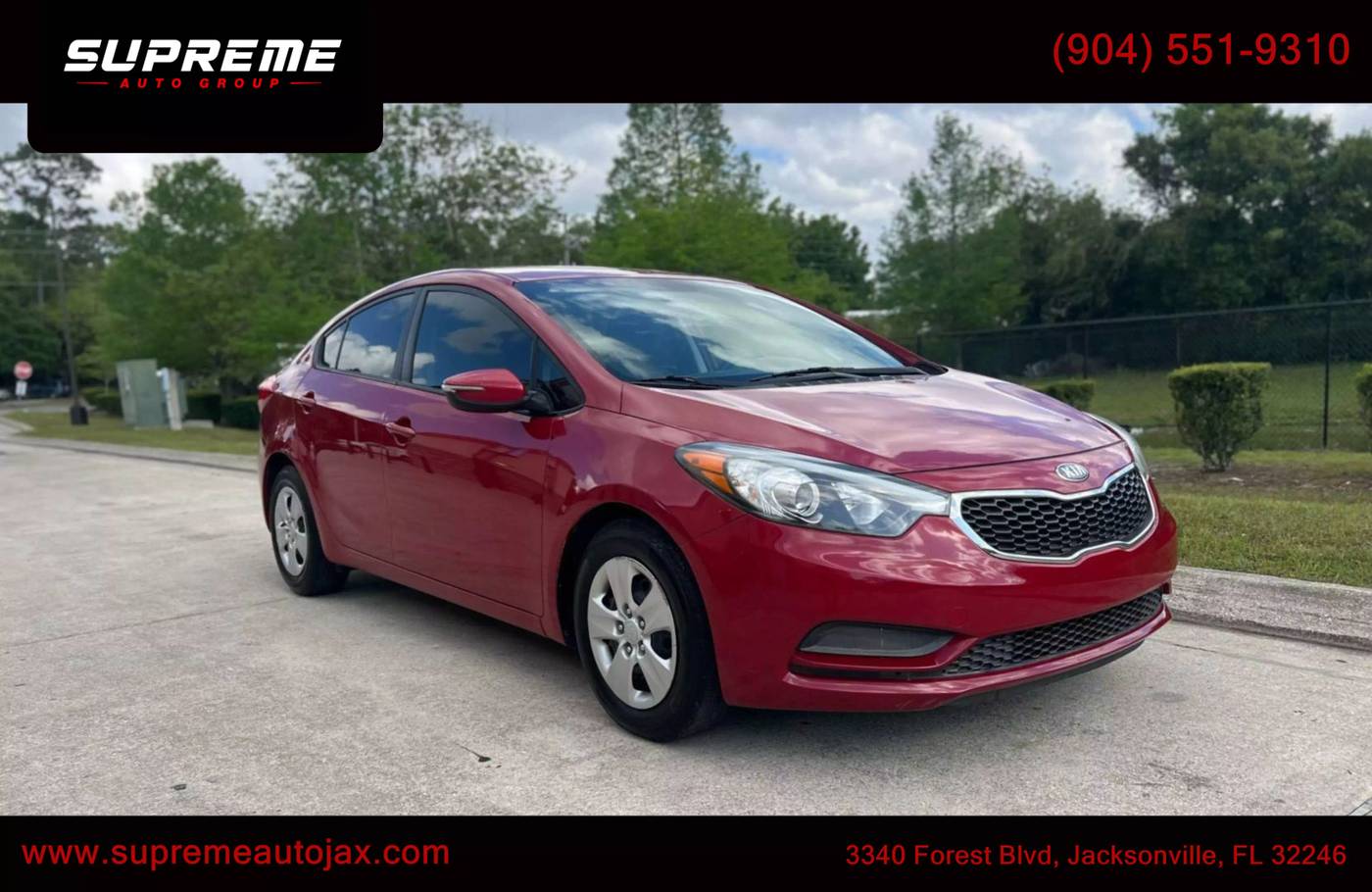 2015 Kia Forte LX — Sedan — 68,018 mi — Jacksonville, FL
