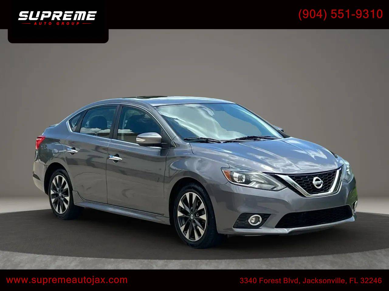 2017 Nissan Sentra SR Turbo — Sedan — 90,428 mi — Jacksonville, FL