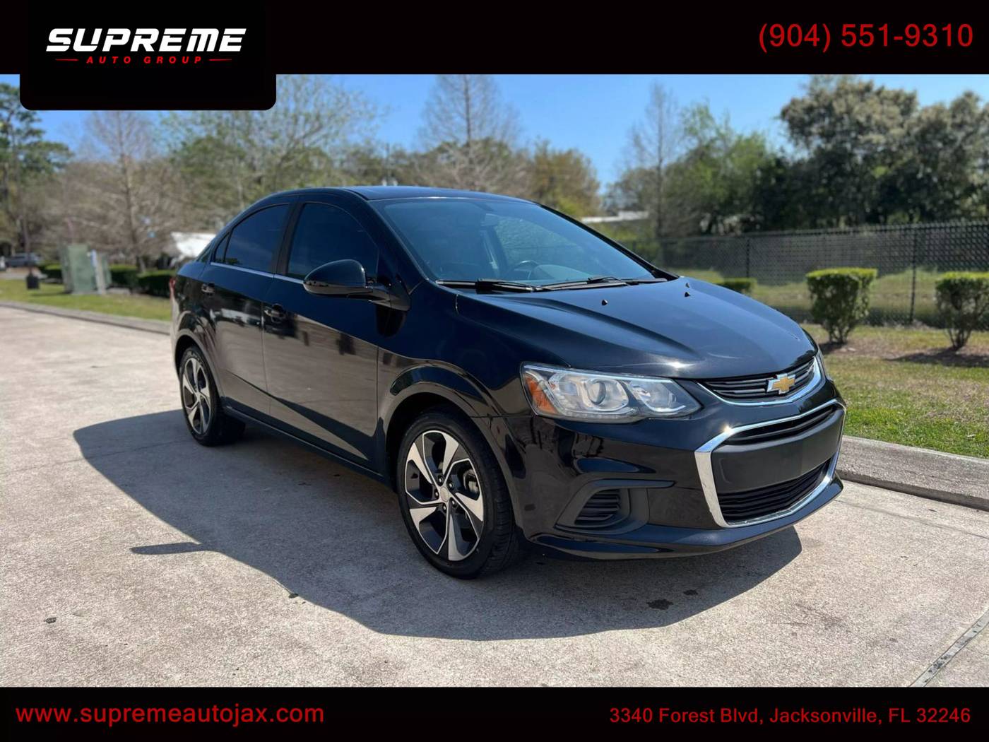 2017 Chevrolet Sonic Premier — Sedan — 81,268 mi — Jacksonville, FL