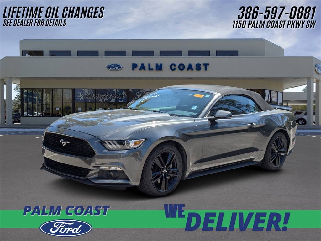 2015 Ford Mustang EcoBoost Premium — Convertible — 63,561 mi — Palm Coast, FL