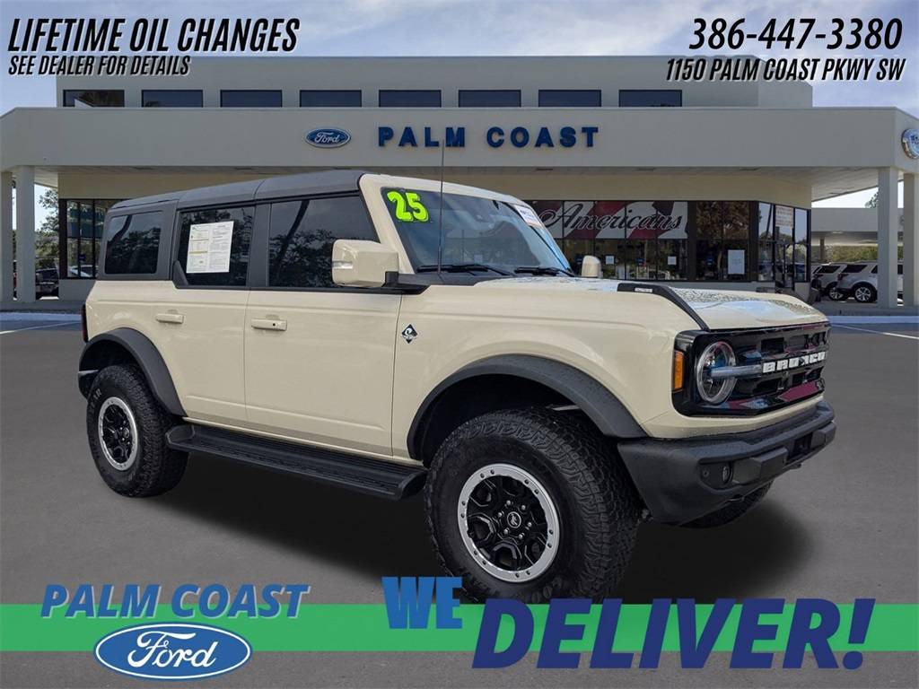 2025 Ford Bronco Outer Banks — SUV — 4,590 mi — Palm Coast, FL