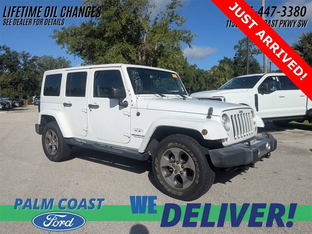 2017 Jeep Wrangler Sahara — SUV — 71,591 mi — Palm Coast, FL