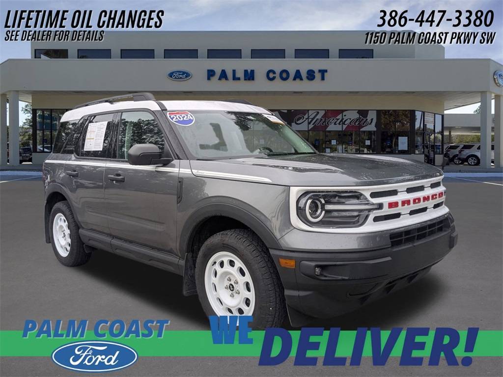 2024 Ford Bronco Sport Heritage — SUV — 12,875 mi — Palm Coast, FL