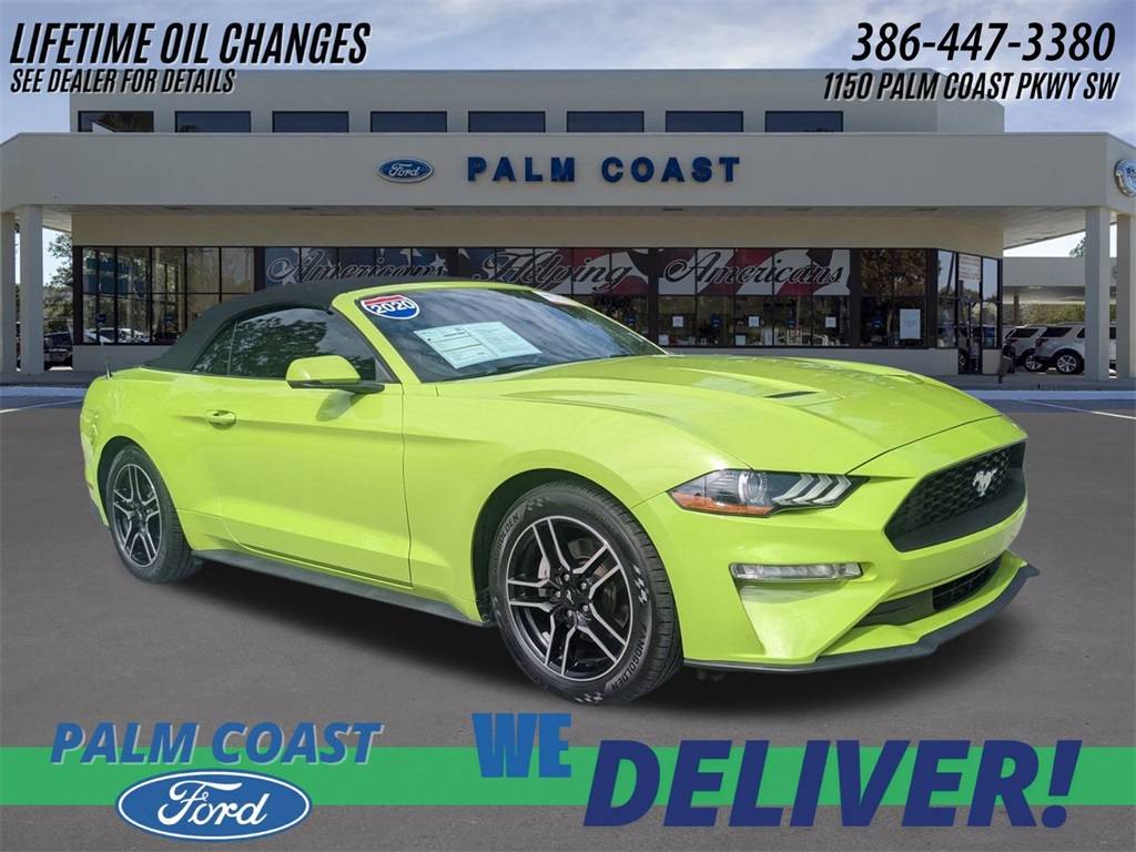 2020 Ford Mustang EcoBoost Premium — Convertible — 55,419 mi — Palm Coast, FL