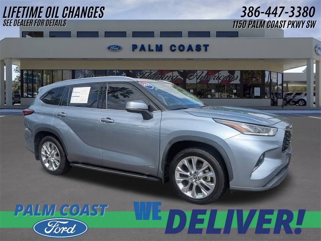2021 Toyota Highlander Hybrid Limited — SUV — 52,091 mi — Palm Coast, FL