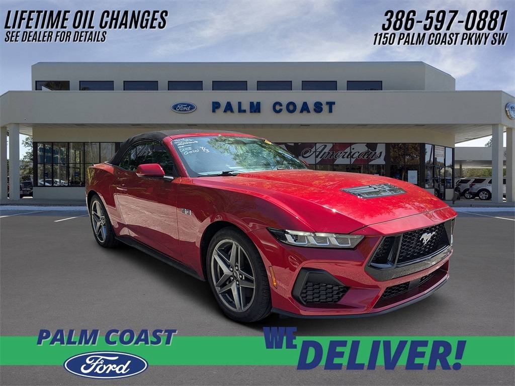 2024 Ford Mustang GT Premium — Convertible — 3,122 mi — Palm Coast, FL