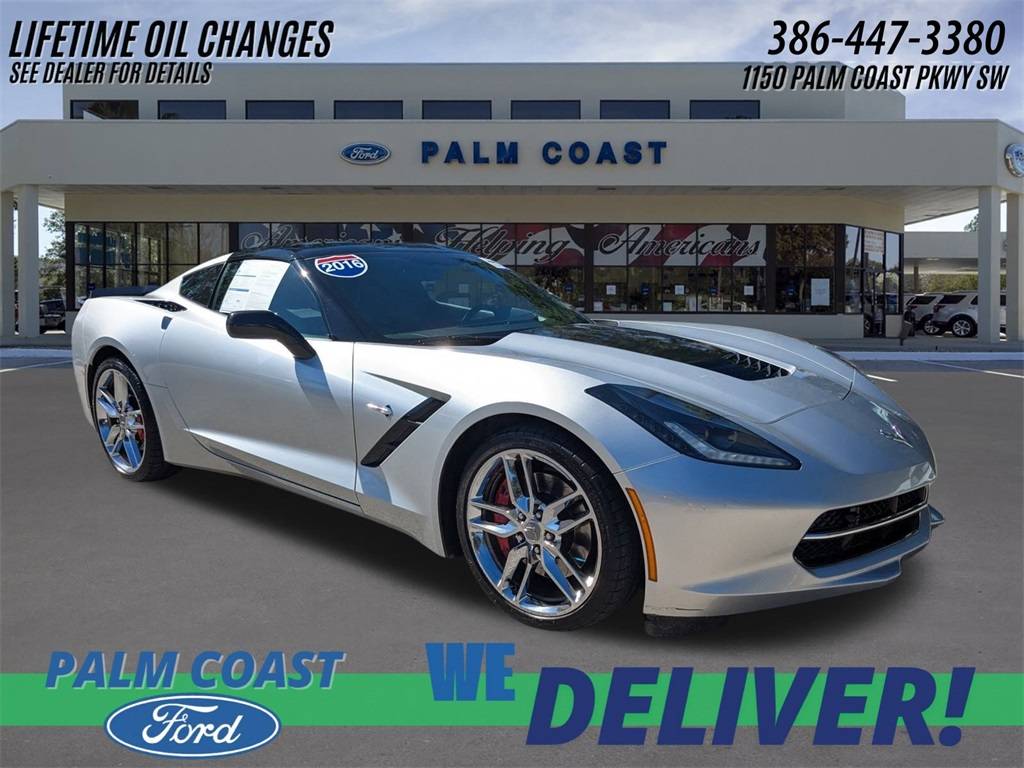 2016 Chevrolet Corvette Z51 2LT — Coupe — 89,169 mi — Palm Coast, FL