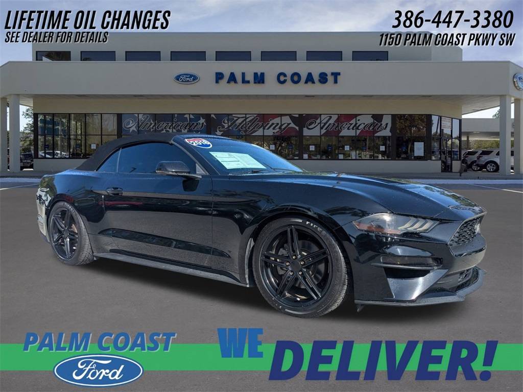 2018 Ford Mustang EcoBoost Premium — Convertible — 87,012 mi — Palm Coast, FL