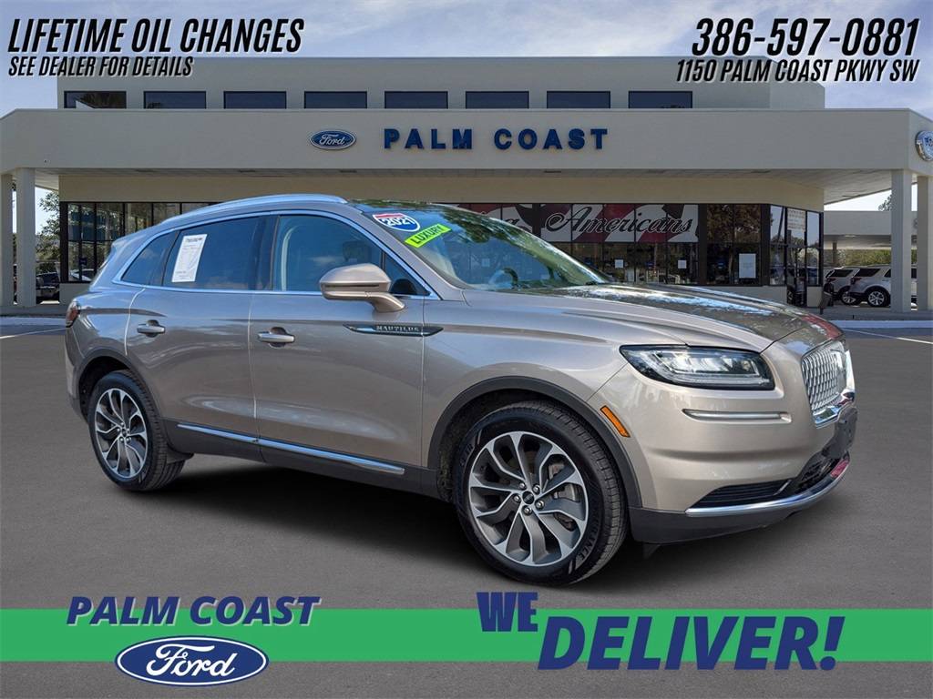2021 Lincoln Nautilus Reserve — SUV — 33,048 mi — Palm Coast, FL