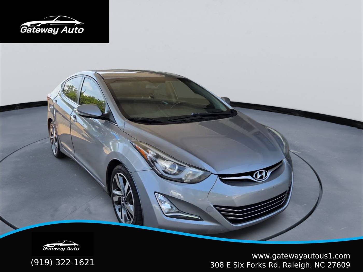 2015 Hyundai Elantra Limited — Sedan — 93,215 mi — Raleigh, NC