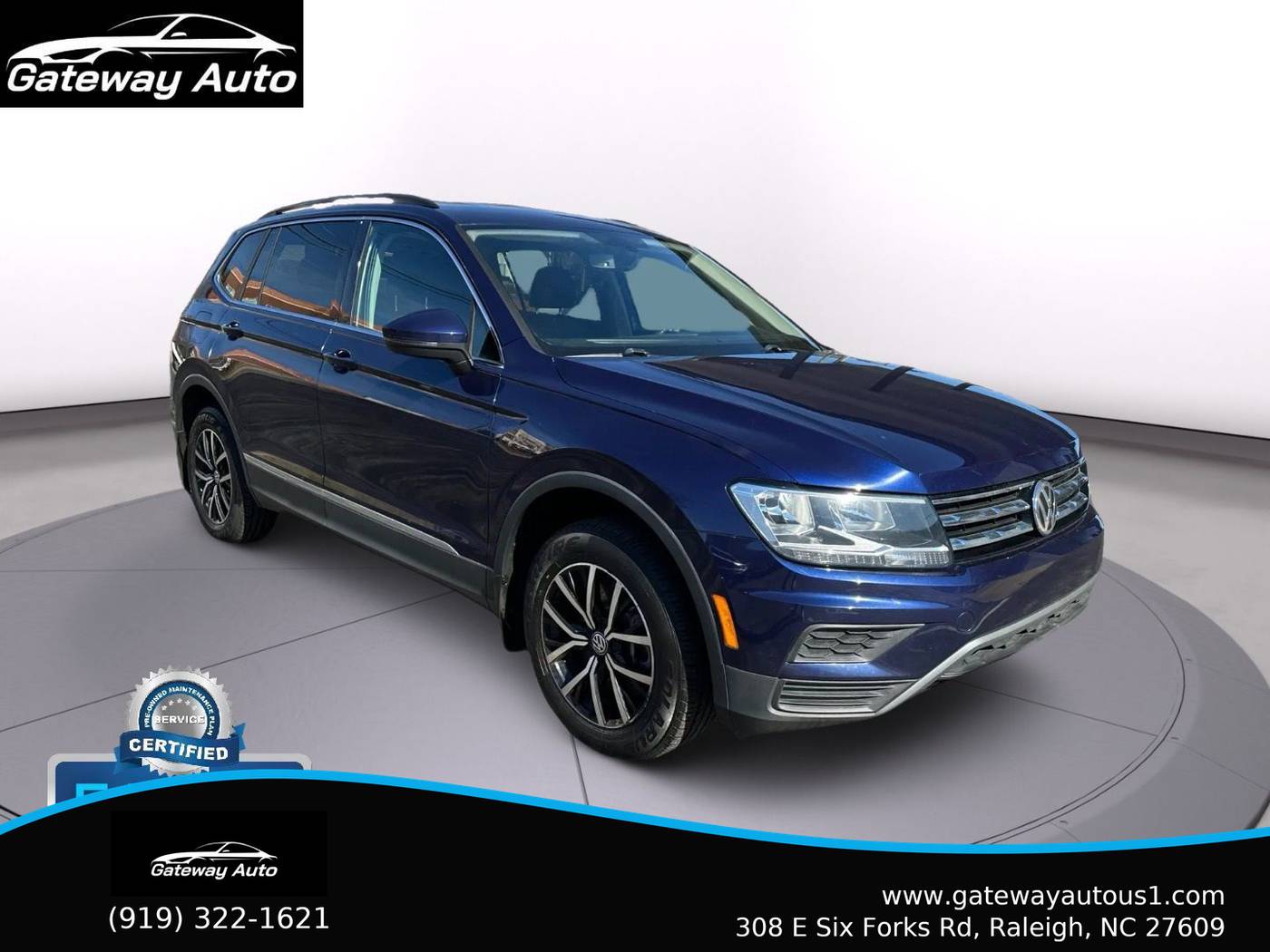 2021 Volkswagen Tiguan SE — SUV — 128,695 mi — Raleigh, NC