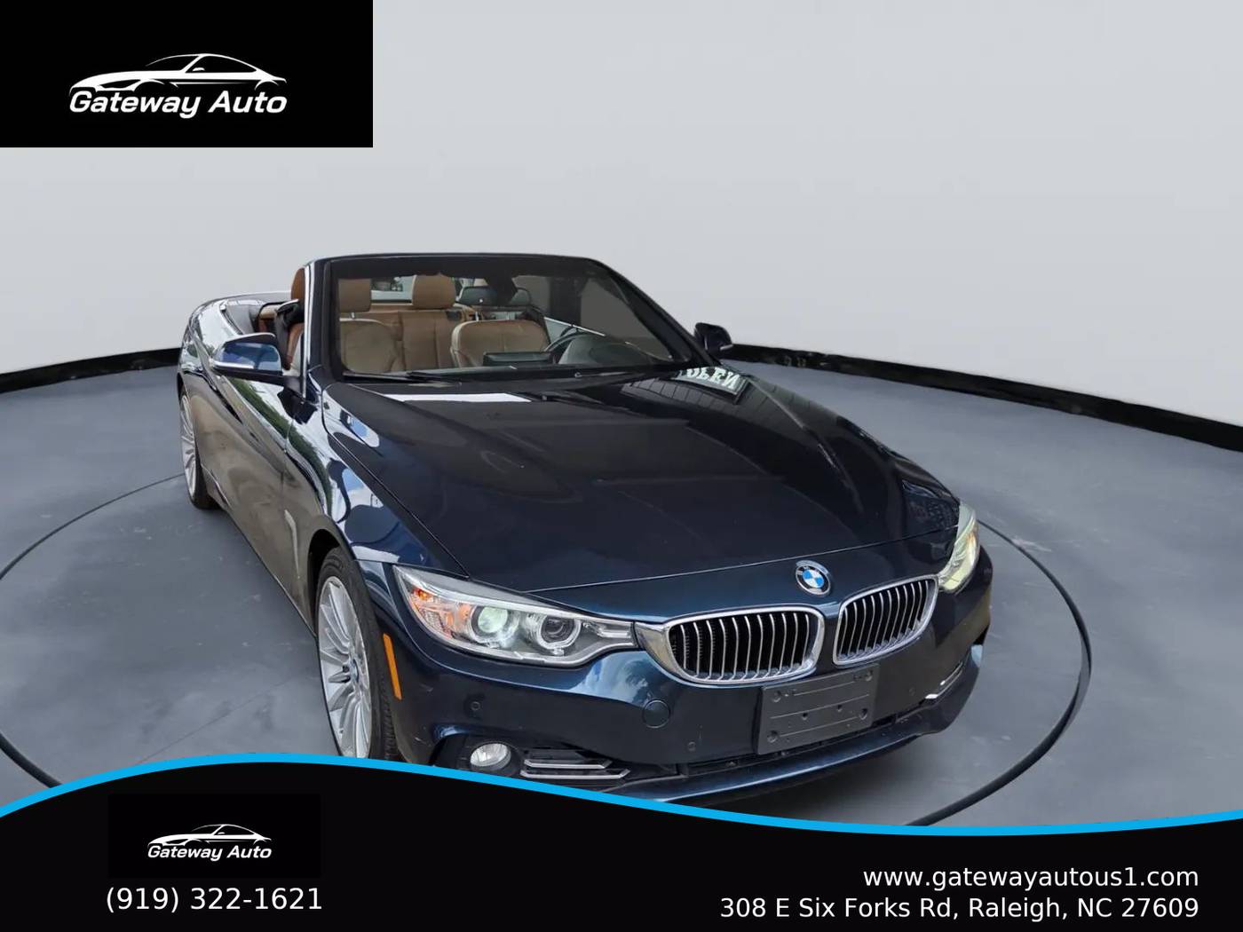 2015 BMW 4 Series 428i — Convertible — 65,760 mi — Raleigh, NC