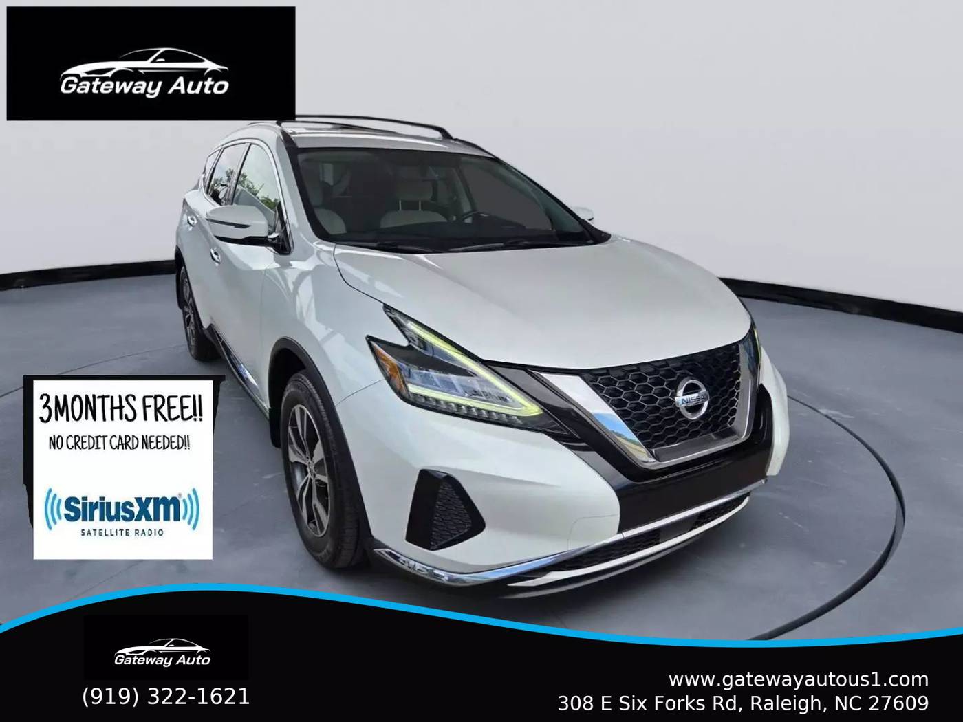 2019 Nissan Murano SV — SUV — 155,744 mi — Raleigh, NC