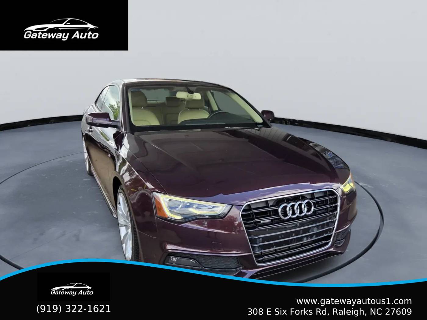 2014 Audi A5 Prestige — Coupe — 100,033 mi — Raleigh, NC