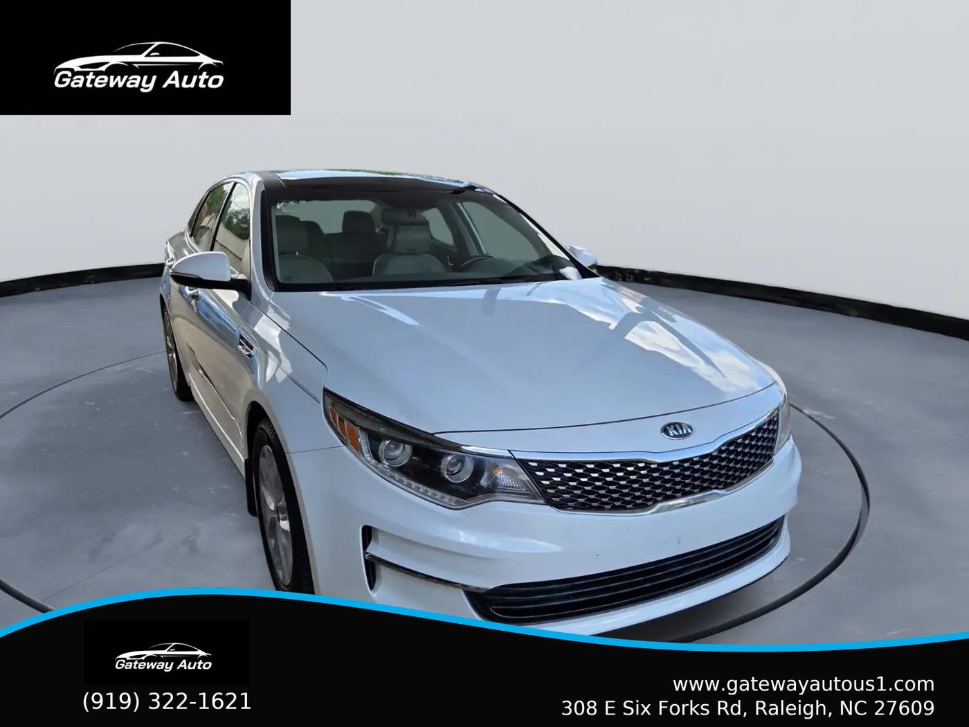 2016 Kia Optima EX — Sedan — 124,443 mi — Raleigh, NC