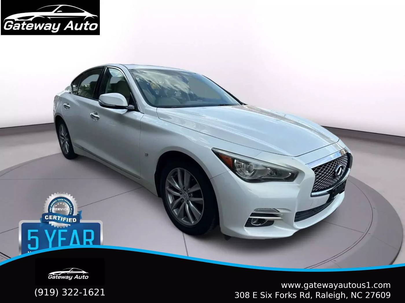 2014 INFINITI Q50 Premium — Sedan — 110,607 mi — Raleigh, NC