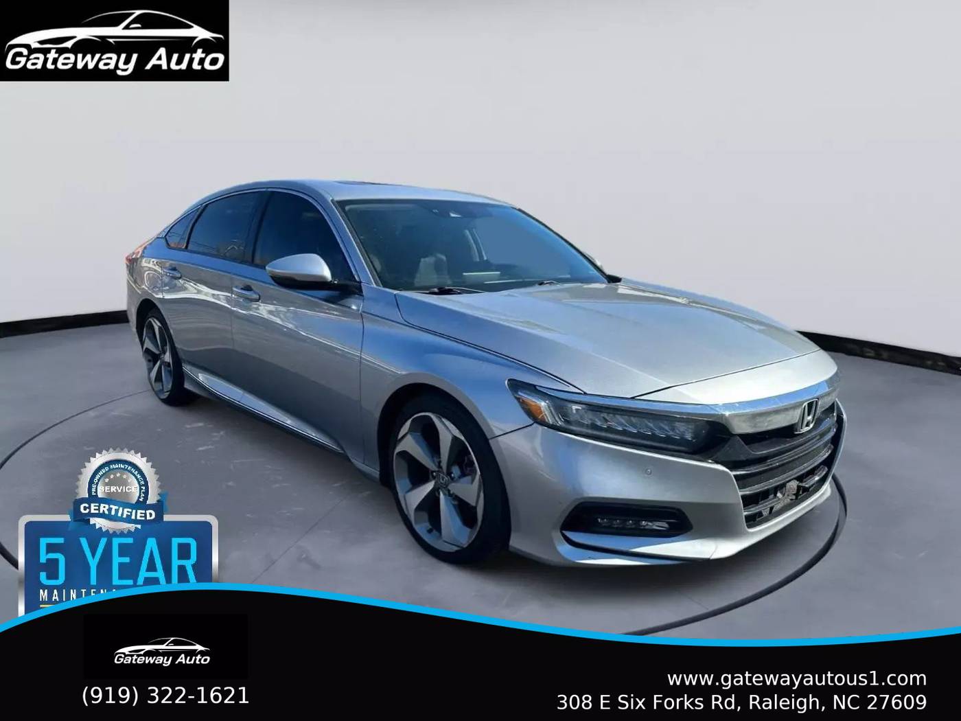 2018 Honda Accord Touring — Sedan — 81,800 mi — Raleigh, NC