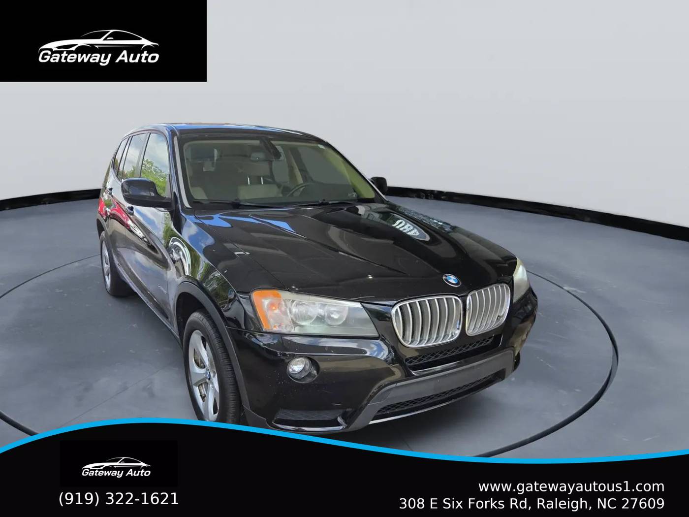 2011 BMW X3 28i — SUV — 178,948 mi — Raleigh, NC