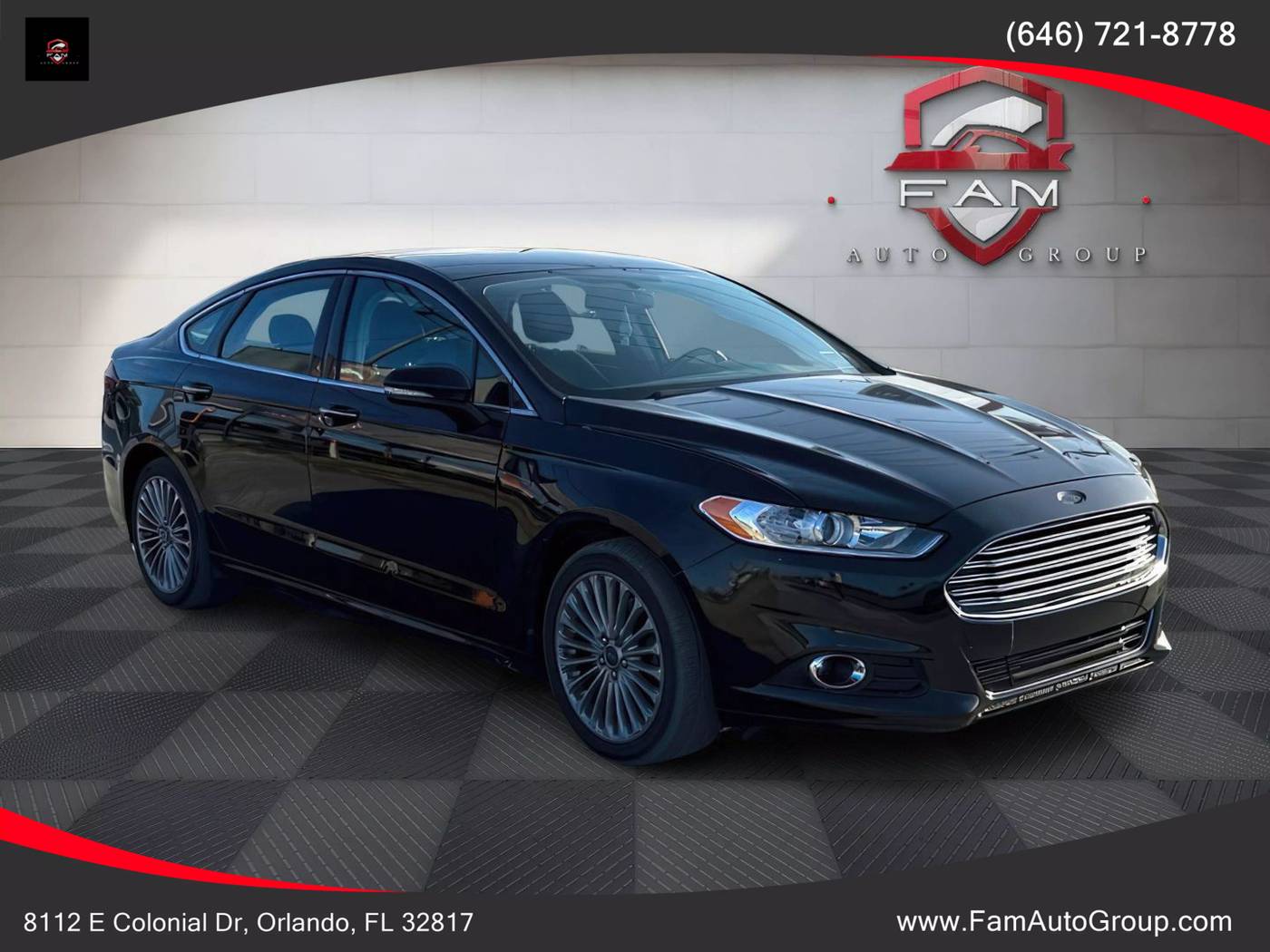 2014 Ford Fusion Titanium — Sedan — 144,398 mi — Orlando, FL
