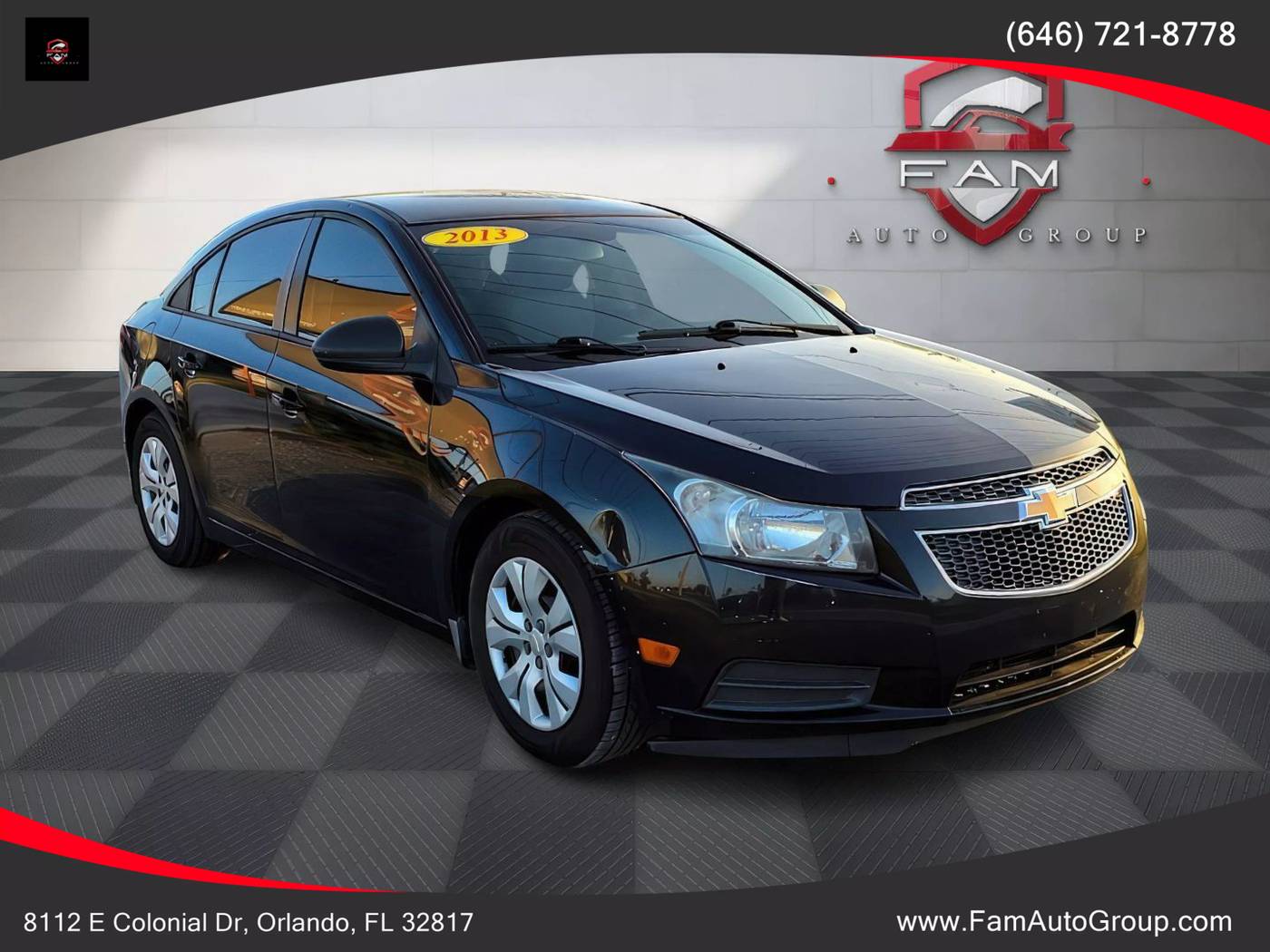 2013 Chevrolet Cruze LS — Sedan — 122,725 mi — Orlando, FL