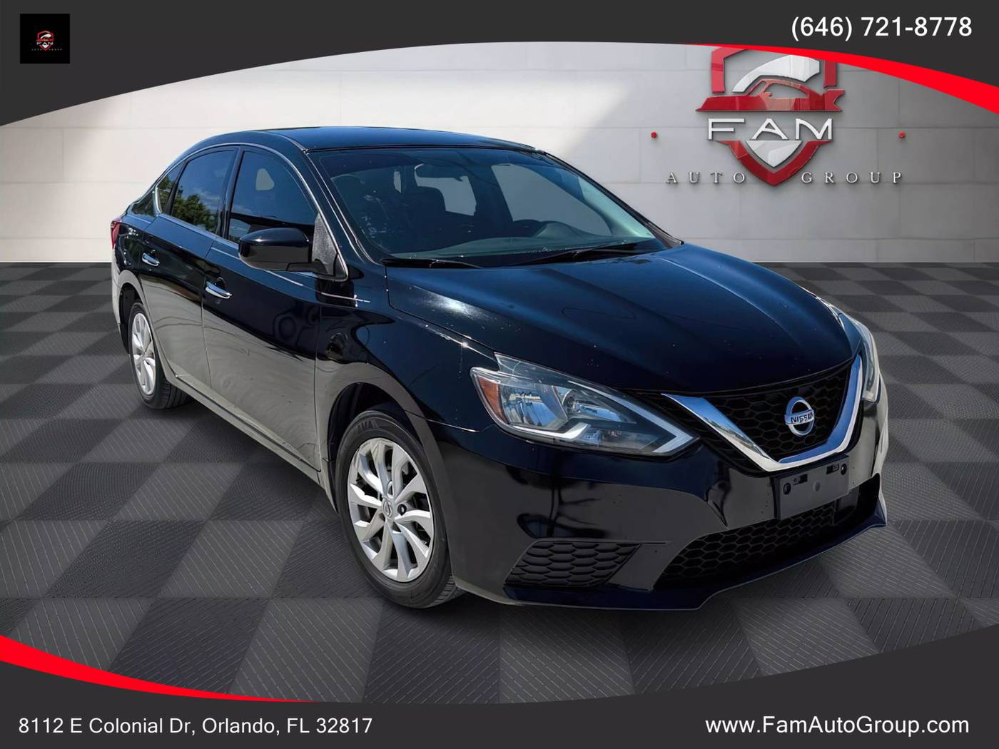 2019 Nissan Sentra SV — Sedan — 75,512 mi — Orlando, FL