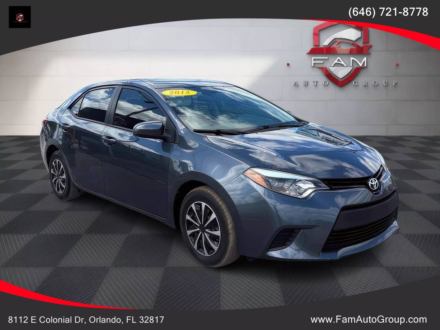 2015 Toyota Corolla L — Sedan — 93,273 mi — Orlando, FL