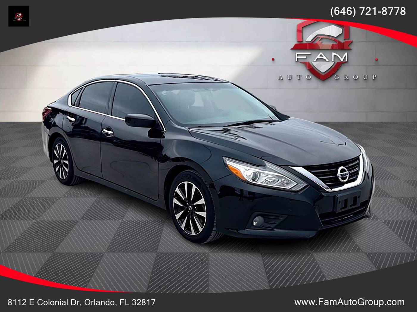 2018 Nissan Altima 2.5 SV — Sedan — 129,846 mi — Orlando, FL