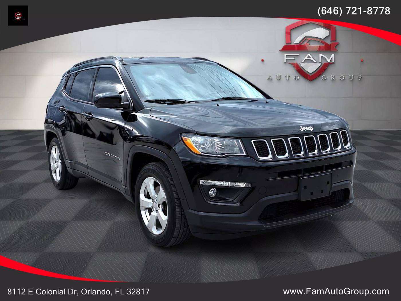 2018 Jeep Compass Latitude — SUV — 108,635 mi — Orlando, FL