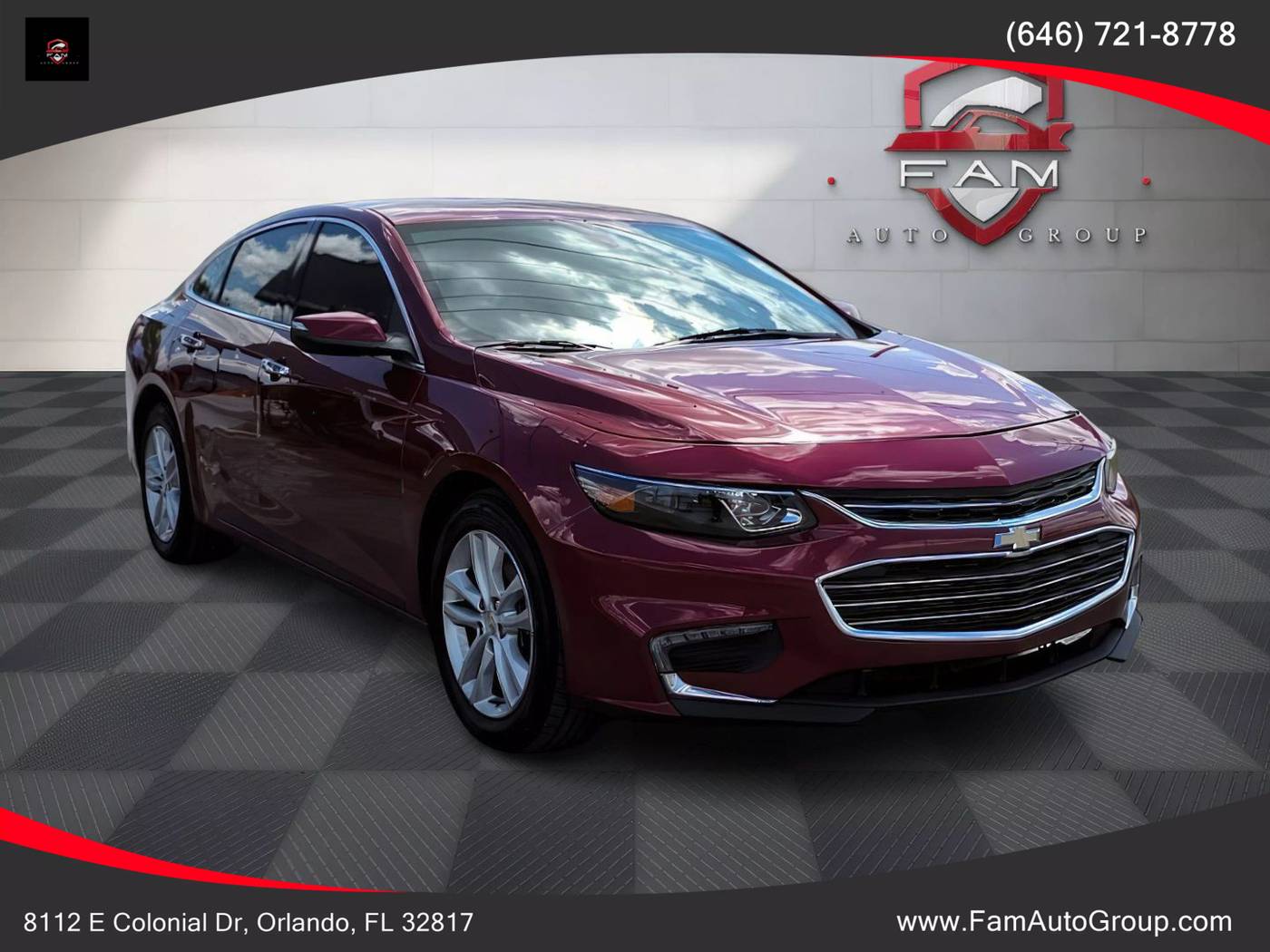 2018 Chevrolet Malibu LT — Sedan — 63,209 mi — Orlando, FL