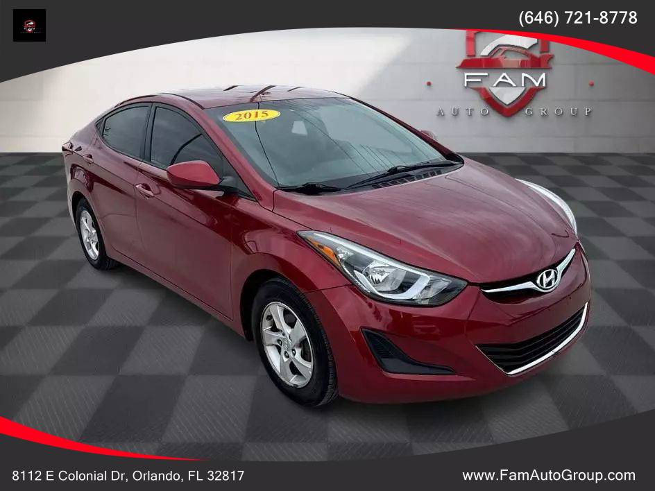 2015 Hyundai Elantra SE — Sedan — 108,938 mi — Orlando, FL