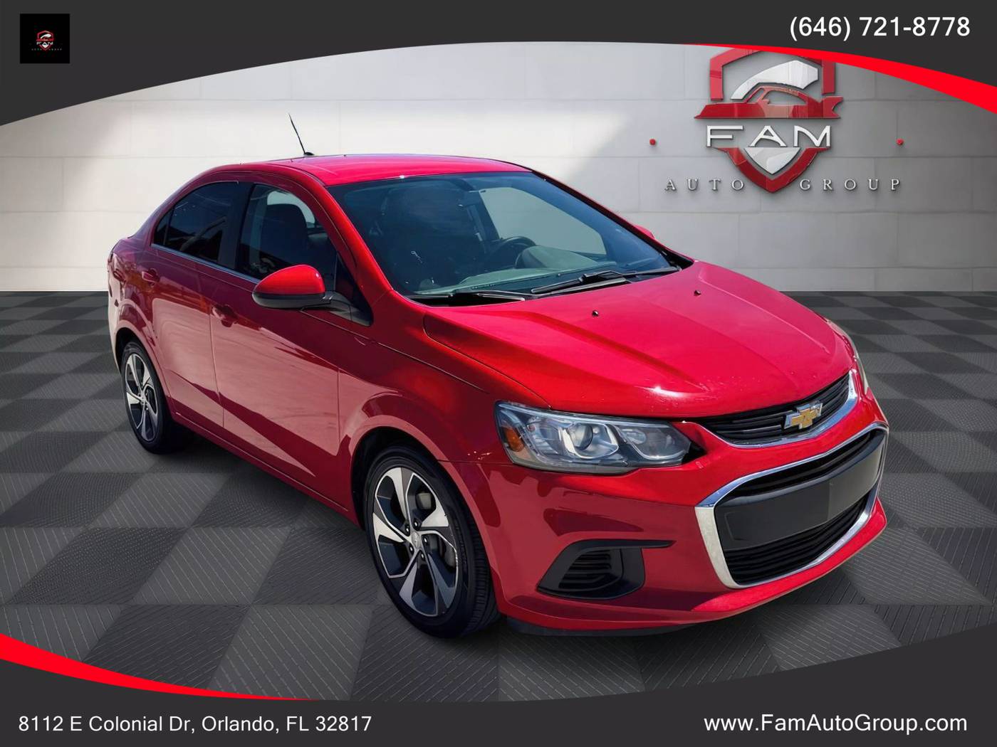 2019 Chevrolet Sonic Premier — Sedan — 99,791 mi — Orlando, FL
