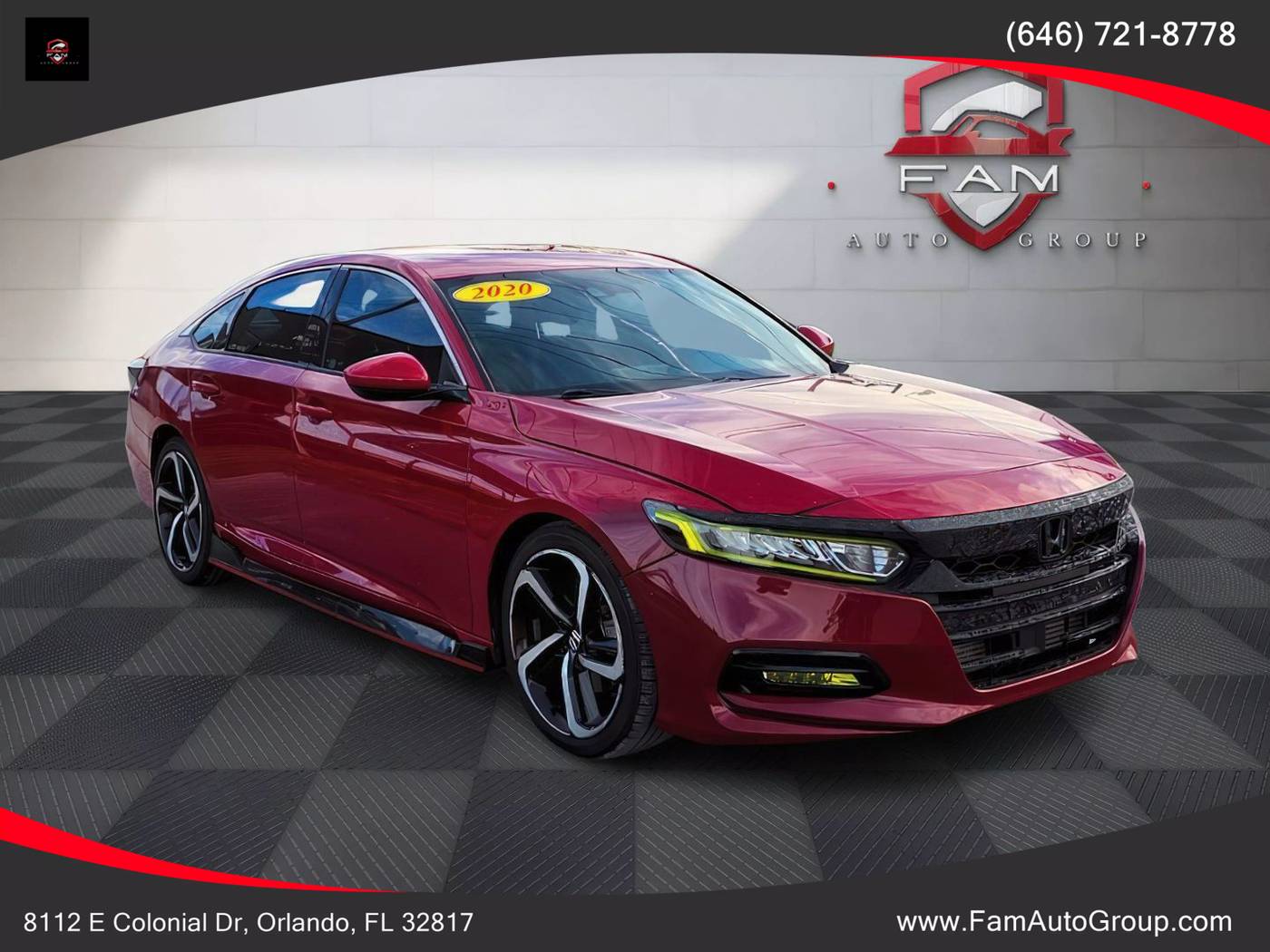 2020 Honda Accord Sport — Sedan — 62,251 mi — Orlando, FL