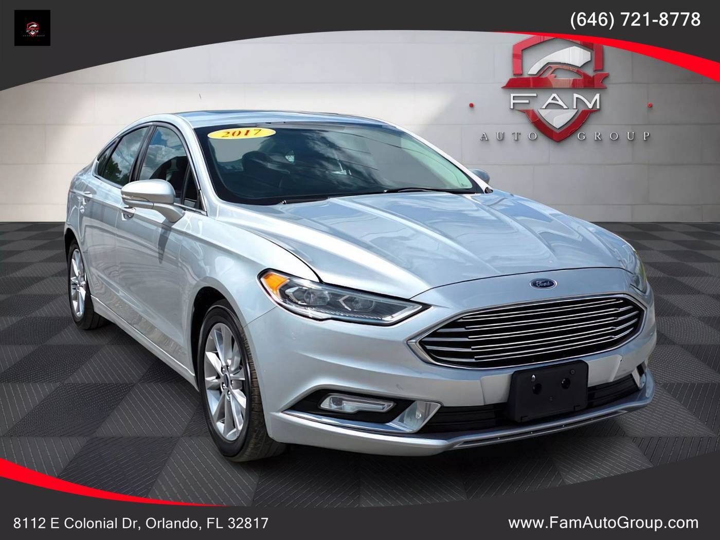 2017 Ford Fusion SE — Sedan — 113,357 mi — Orlando, FL